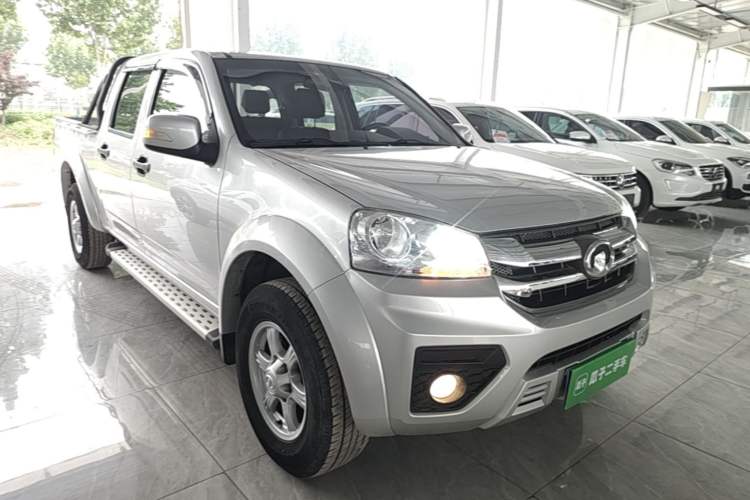 Used Great Wall Wingle 5 2021 2.0T Diesel Two-Wheel Drive Elite Version Big Double Cab China VI Standard GW4D20M Front Right 45 Deg