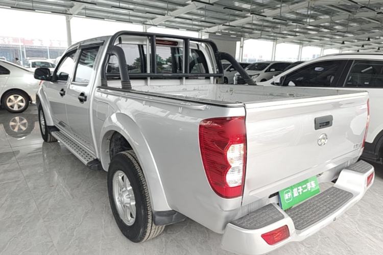 Used Great Wall Wingle 5 2021 2.0T Diesel Two-Wheel Drive Elite Version Big Double Cab China VI Standard GW4D20M Rear Left 45 Deg