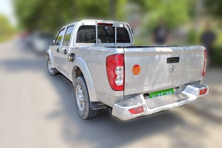 Used Great Wall Wingle 5 2021 2.0T Diesel 4x4 Elite Version Big Double Cab China VI Standard GW4D20M Rear Left 45 Deg