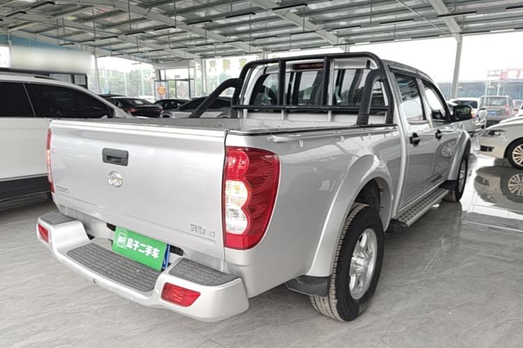 Used Great Wall Wingle 5 2021 2.0T Diesel Two-Wheel Drive Elite Version Big Double Cab China VI Standard GW4D20M Rear Right 45 Deg
