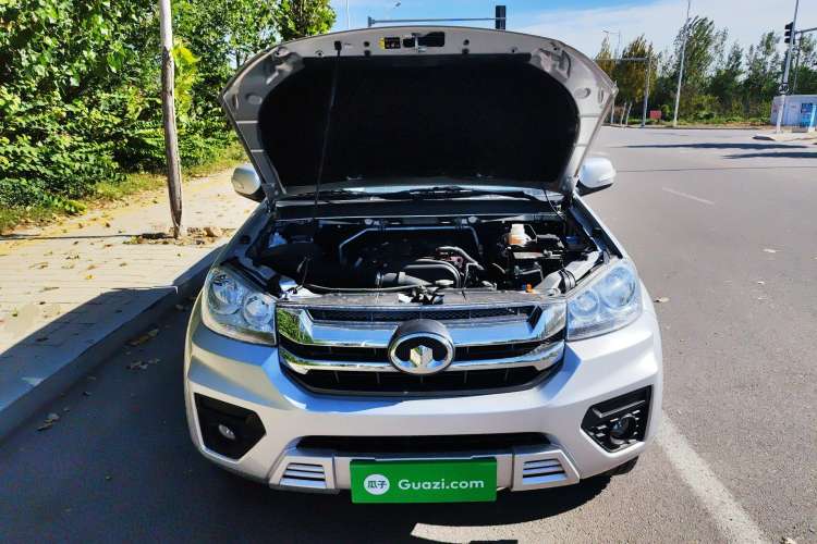 Used Great Wall Wingle 5 2021 2.4L Gasoline Two-Wheel-Drive Progressive Version Big Double Cab China VI Emission Standard 4K22D4M Engine Bay