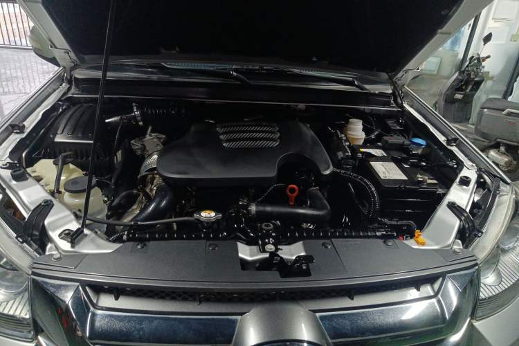 Used Great Wall Wingle 5 2021 2.0T Diesel Two-Wheel Drive Elite Version Big Double Cab China VI Standard GW4D20M Engine Bay