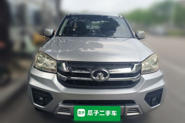 Used Great Wall Wingle 5 2021 2.0T Diesel Two-Wheel Drive Elite Version Big Double Cab China VI Standard GW4D20M Front