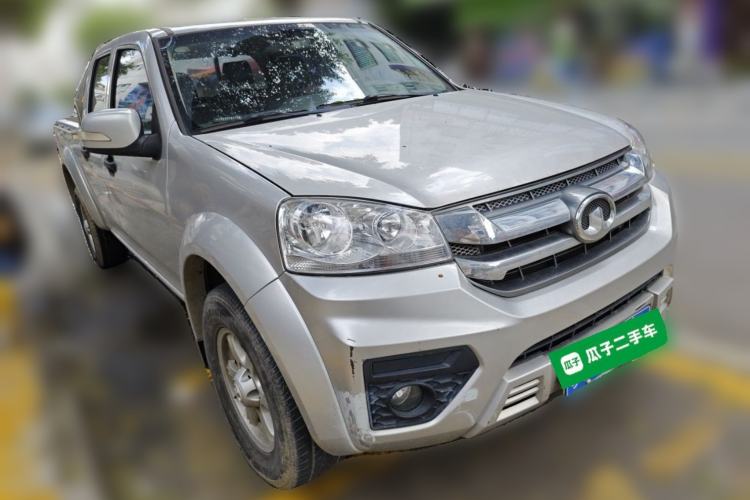 Used Great Wall Wingle 5 2021 2.0T Diesel Two-Wheel Drive Elite Version with Long Cargo Bed China VI Emission Standard GW4D20M Front Right 45 Deg