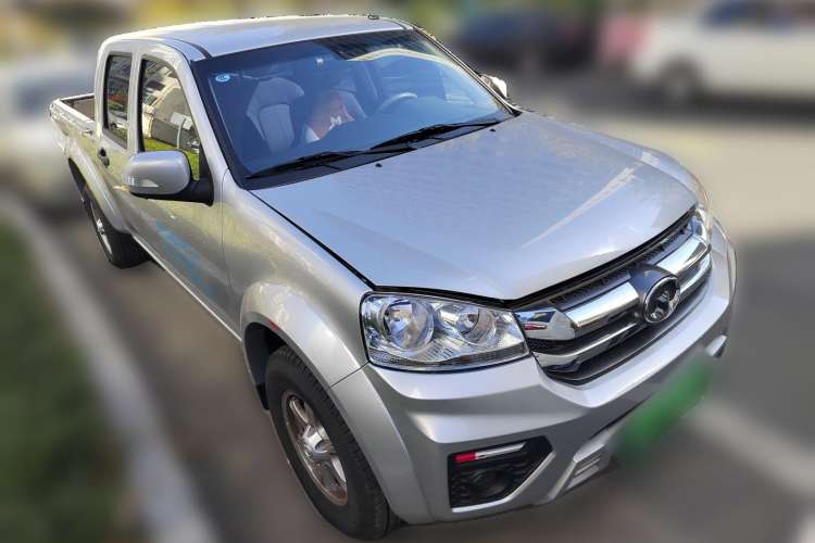 Used Great Wall Wingle 5 2021 2.0T Diesel Two-Wheel Drive Elite Version Big Double Cab China VI Standard GW4D20M Front Right 45 Deg