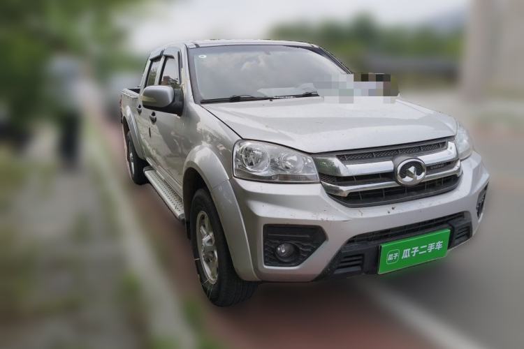 Used Great Wall Wingle 5 2021 2.0T Diesel Two-Wheel Drive Ultra-Value Big Double-Cab China VI GW4D20M Front Right 45 Deg