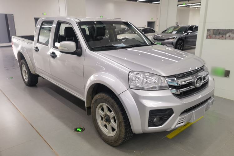 Used Great Wall Wingle 5 2021 2.0T Diesel Two-Wheel Drive Elite Version Big Double Cab China VI Standard GW4D20M Front Right 45 Deg