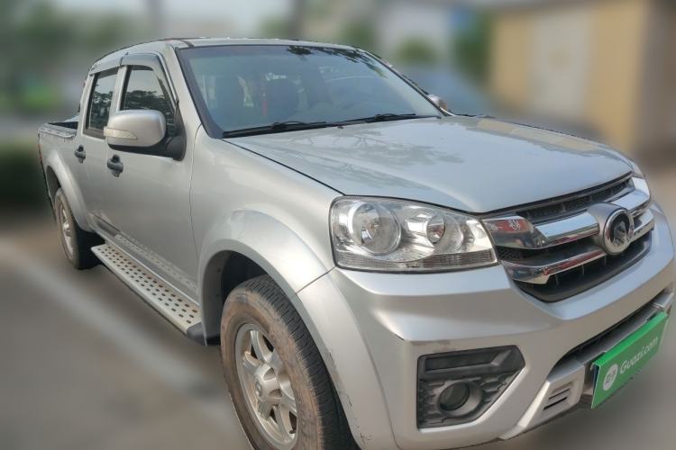 Used Great Wall Wingle 5 2021 2.0T Diesel Two-Wheel Drive Elite Version Big Double Cab China VI Standard GW4D20M Front Right 45 Deg