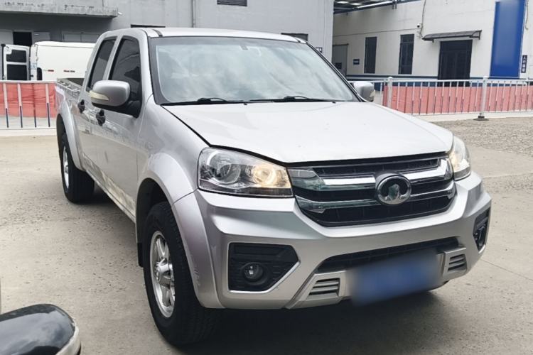 Used Great Wall Wingle 5 2021 2.0T Diesel Two-Wheel Drive Elite Version Big Double Cab China VI Standard GW4D20M Front Right 45 Deg
