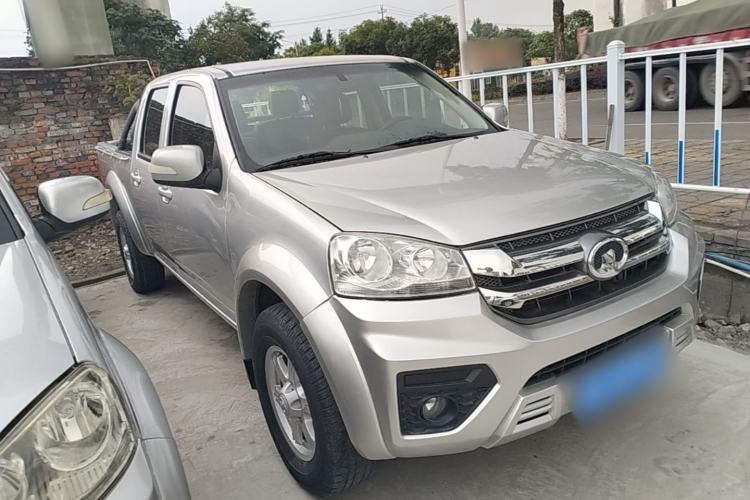 Used Great Wall Wingle 5 2021 2.4L Gasoline 4x4 Elite Version Big Double Cab China VI Emission Standard 4K22D4M Front Right 45 Deg