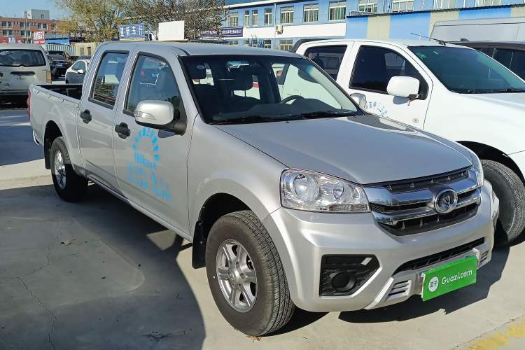 Used Great Wall Wingle 5 2021 1.5T Two-Wheel Drive "Dry Meal" Value Edition with an Extra-Long 1820mm Cargo Bed Equipped with GW4G15K Engine Front Right 45 Deg