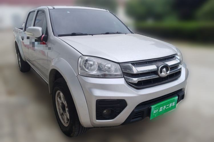 Used Great Wall Wingle 5 2021 2.4L Gasoline Two-Wheel-Drive Progressive Version Big Double Cab China VI Emission Standard 4K22D4M Front Right 45 Deg