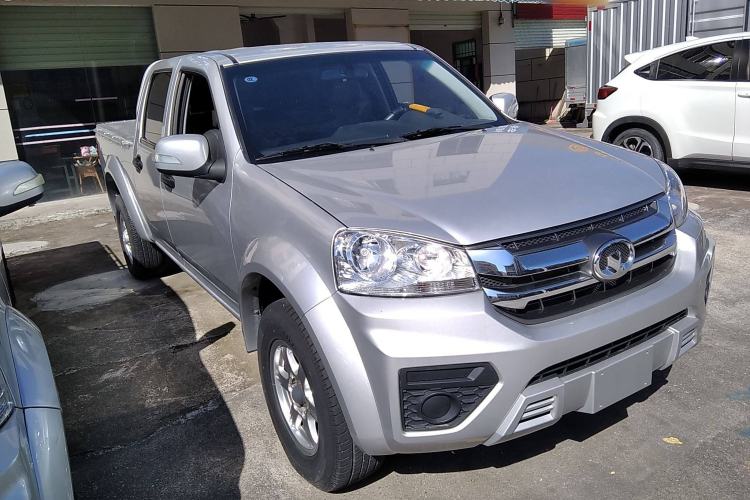 Used Great Wall Wingle 5 2021 2.0T Diesel Two-Wheel Drive Ultra-Value Big Double-Cab China VI GW4D20M Front Right 45 Deg