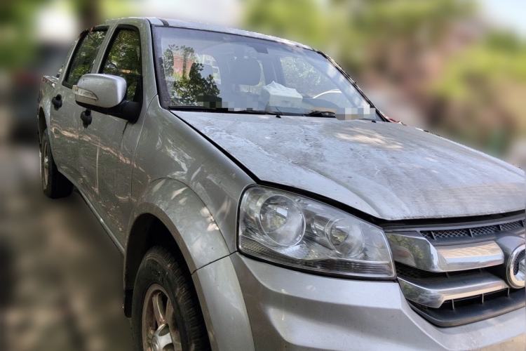Used Great Wall Wingle 5 2021 2.0T Diesel Two-Wheel Drive Elite Version Big Double Cab China VI Standard GW4D20M Front Right 45 Deg