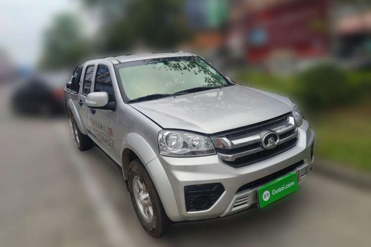 Used Great Wall Wingle 5 2021 2.0T Diesel Two-Wheel Drive Elite Version Big Double Cab China VI Standard GW4D20M Front Right 45 Deg