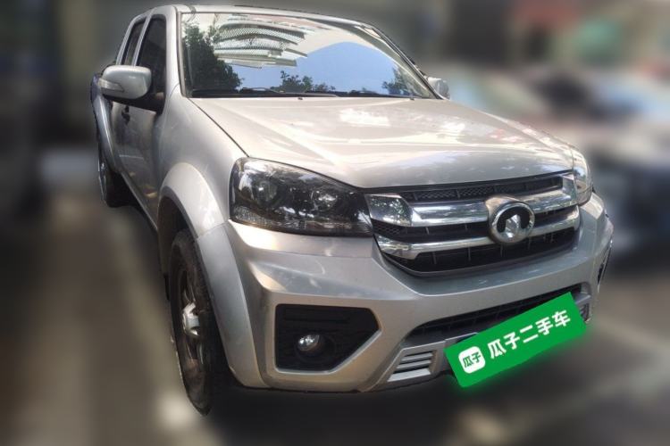 Used Great Wall Wingle 5 2021 2.0T Diesel Two-Wheel Drive Elite Version with Long Cargo Bed China VI Emission Standard GW4D20M Front Right 45 Deg