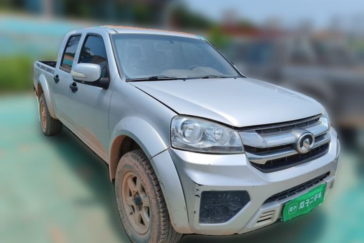 Used Great Wall Wingle 5 2021 2.0T Diesel Two-Wheel Drive Elite Version with Long Cargo Bed China VI Emission Standard GW4D20M Front Right 45 Deg
