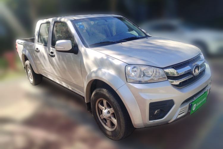 Used Great Wall Wingle 5 2021 2.0T Diesel Two-Wheel Drive Elite Version Big Double Cab China VI Standard GW4D20M Front Right 45 Deg