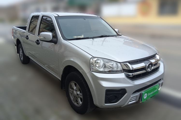 Used Great Wall Wingle 5 2021 1.5T Two-Wheel Drive "Dry Meal" Edition Value Model with a 1680mm Cargo Bed Equipped with GW4G15K Engine Front Right 45 Deg