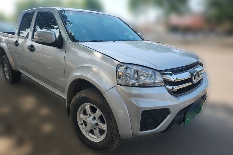 Used Great Wall Wingle 5 2021 2.0T Diesel Two-Wheel Drive Ultra-Value Big Double-Cab China VI GW4D20M Front Right 45 Deg
