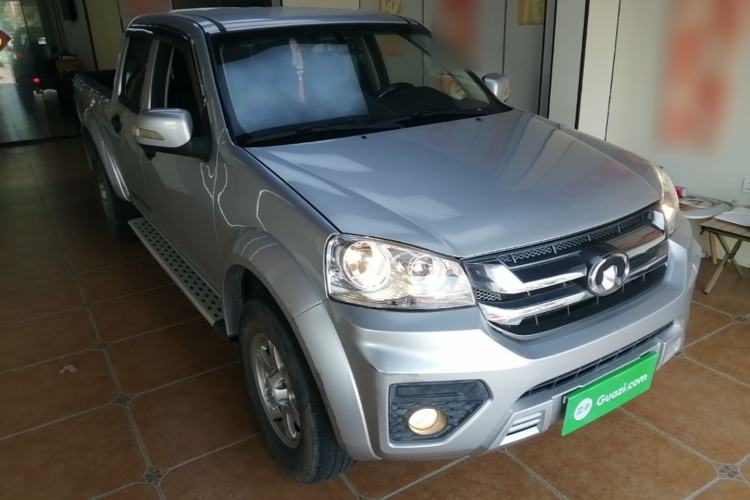 Used Great Wall Wingle 5 2021 2.0T Diesel Two-Wheel Drive Elite Version Big Double Cab China VI Standard GW4D20M Front Right 45 Deg