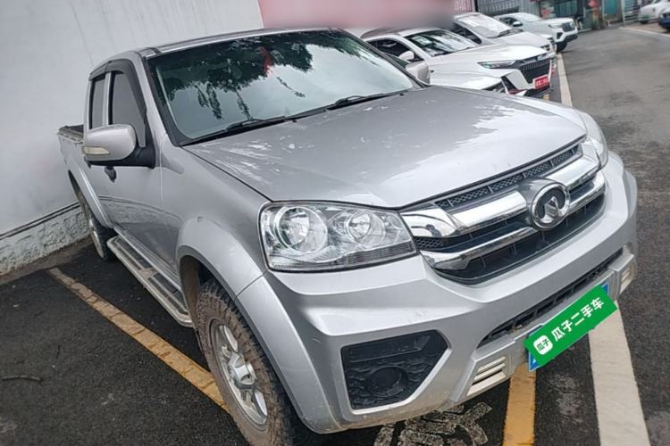 Used Great Wall Wingle 5 2021 2.0T Diesel Two-Wheel Drive Ultra-Value Big Double-Cab China VI GW4D20M Front Right 45 Deg