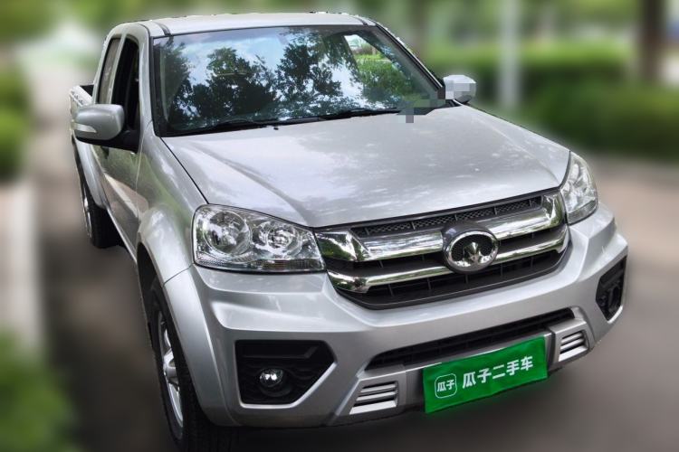 Used Great Wall Wingle 5 2021 2.4L Gasoline Two-Wheel-Drive Entry-Level Long Cargo Bed China VI Emission Standard 4K22D4M Front Right 45 Deg