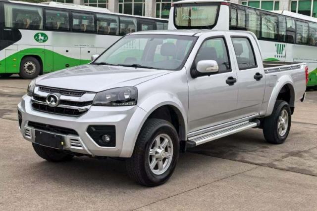 Used Great Wall Wingle 5 2021 2.0T Diesel Two-Wheel Drive Elite Version with Flat Bed Cargo Box China VI Emission Standard GW4D20M