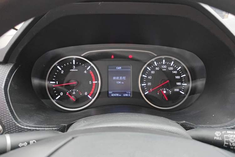 Used Great Wall Wingle 5 2021 2.0T Diesel 4x4 Elite Edition Flatbed Cargo Box China VI Standard GW4D20M Instrument Cluster