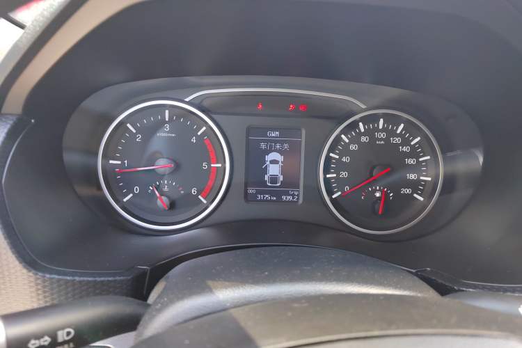 Used Great Wall Wingle 5 2021 2.0T Diesel Two-Wheel Drive Elite Version Big Double Cab China VI Standard GW4D20M Instrument Cluster