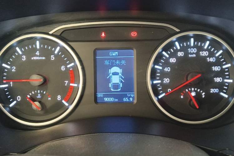 Used Great Wall Wingle 5 2021 2.4L Gasoline Two-Wheel-Drive Progressive Version Big Double Cab China VI Emission Standard 4K22D4M Instrument Cluster