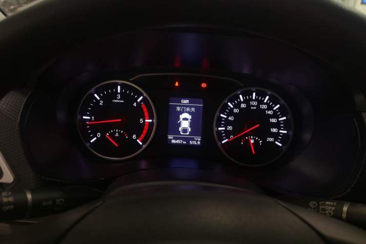 Used Great Wall Wingle 5 2021 2.0T Diesel Two-Wheel Drive Elite Version Big Double Cab China VI Standard GW4D20M Instrument Cluster
