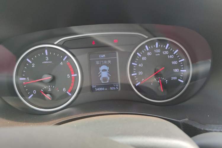 Used Great Wall Wingle 5 2021 2.0T Diesel Two-Wheel Drive Elite Version Big Double Cab China VI Standard GW4D20M Instrument Cluster