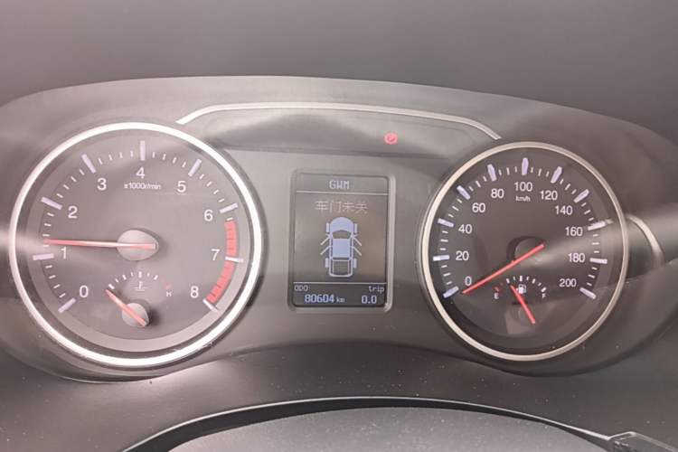 Used Great Wall Wingle 5 2021 2.4L Gasoline Two-Wheel-Drive Progressive Version Big Double Cab China VI Emission Standard 4K22D4M Instrument Cluster