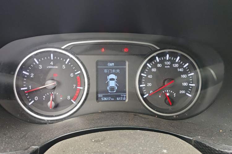 Used Great Wall Wingle 5 2021 1.5T Two-Wheel Drive "Dry Meal" Value Edition with an Extra-Long 1820mm Cargo Bed Equipped with GW4G15K Engine Instrument Cluster