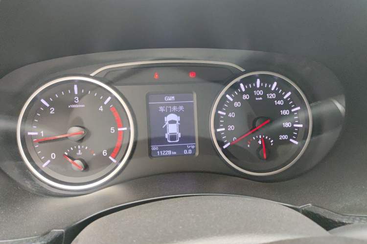 Used Great Wall Wingle 5 2021 2.0T Diesel Two-Wheel Drive Elite Version Big Double Cab China VI Standard GW4D20M Instrument Cluster