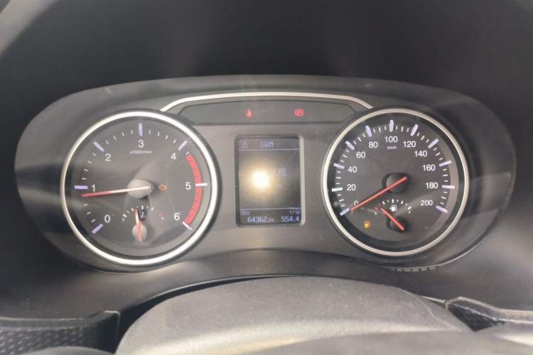 Used Great Wall Wingle 5 2021 2.0T Diesel Two-Wheel Drive Elite Version Big Double Cab China VI Standard GW4D20M Instrument Cluster