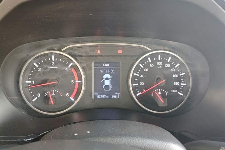 Used Great Wall Wingle 5 2021 2.0T Diesel Two-Wheel Drive Elite Version Big Double Cab China VI Standard GW4D20M Instrument Cluster
