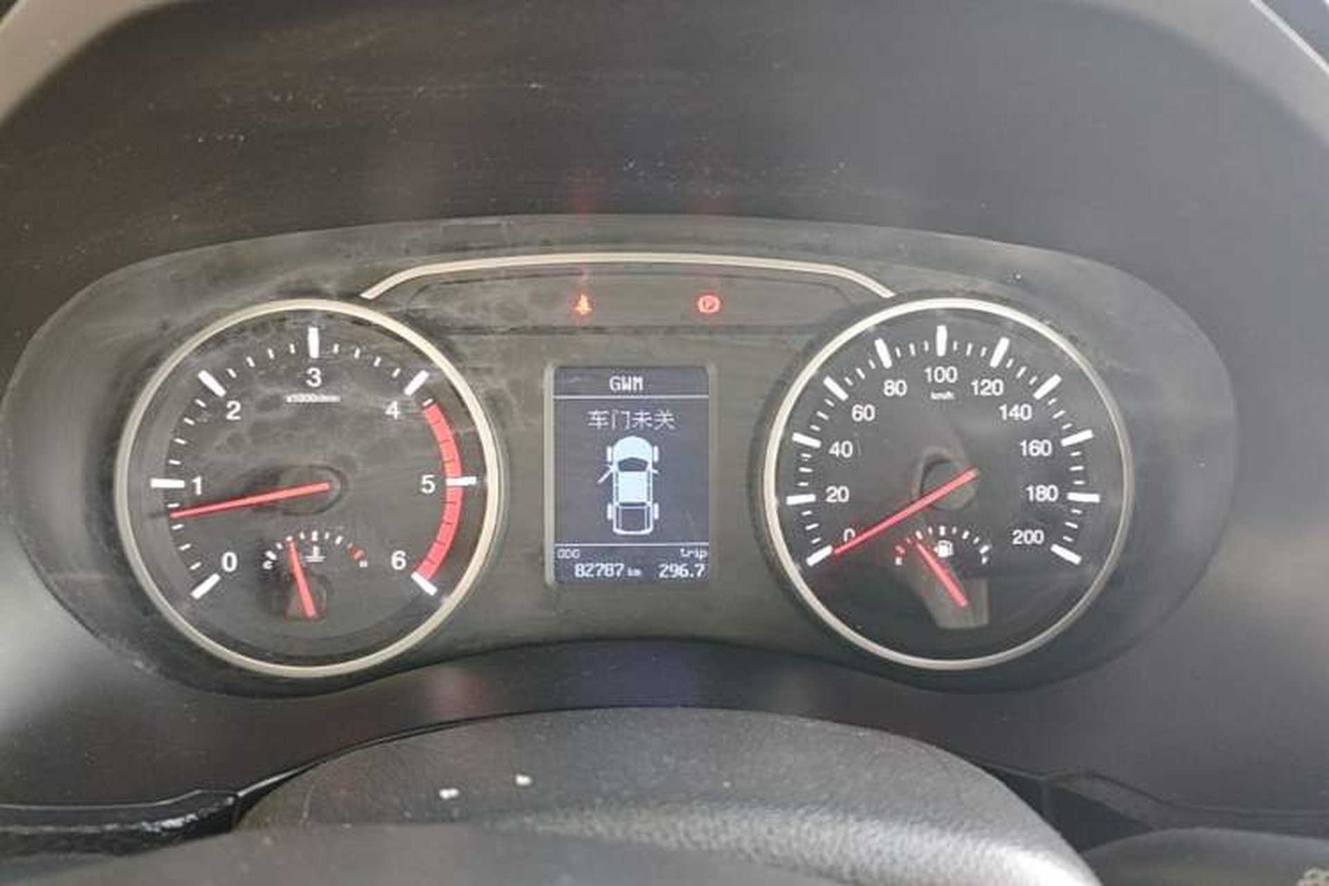 Used Great Wall Wingle 5 2021 2.0T Diesel Two-Wheel Drive Elite Version Big Double Cab China VI Standard GW4D20M Instrument Cluster