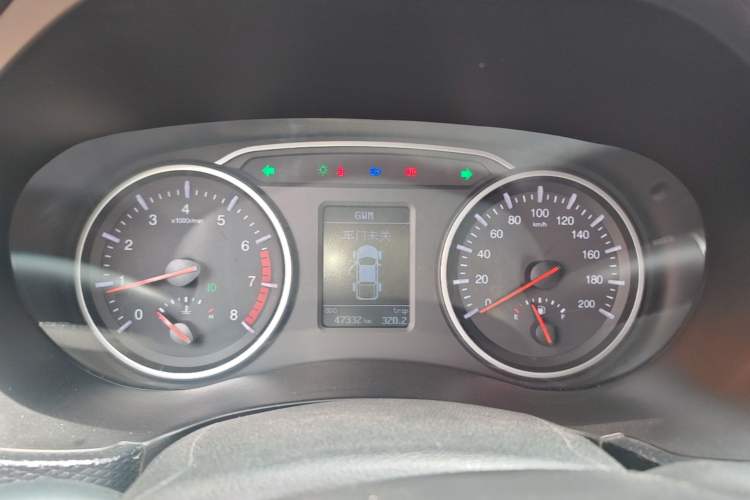 Used Great Wall Wingle 5 2021 2.4L Gasoline Two-Wheel-Drive Progressive Version Big Double Cab China VI Emission Standard 4K22D4M Instrument Cluster