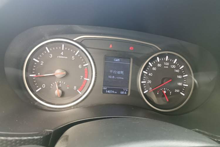 Used Great Wall Wingle 5 2021 1.5T Two-Wheel Drive "Dry Meal" Value Edition with an Extra-Long 1820mm Cargo Bed Equipped with GW4G15K Engine Instrument Cluster