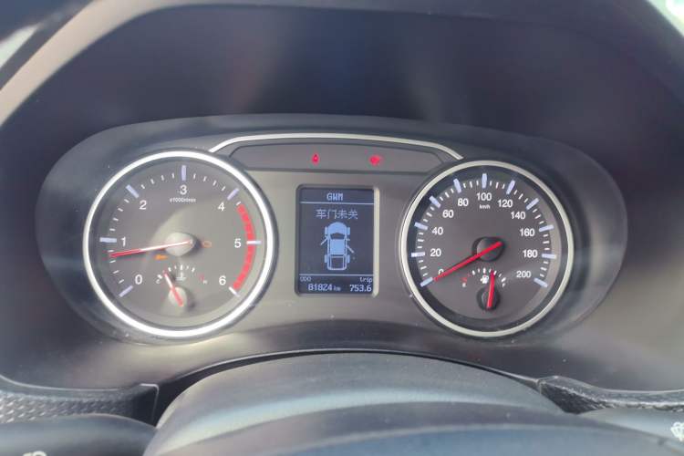 Used Great Wall Wingle 5 2021 2.0T Diesel 4x4 Ultra-Value Big Double-Cab China VI GW4D20M Instrument Cluster
