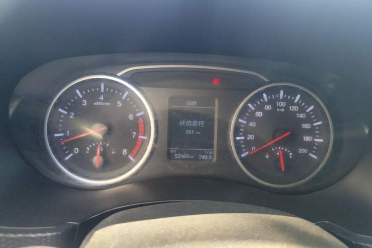 Used Great Wall Wingle 5 2021 2.4L Gasoline Two-Wheel-Drive Elite Version Big Double Cab China VI Emission Standard 4K22D4M Instrument Cluster