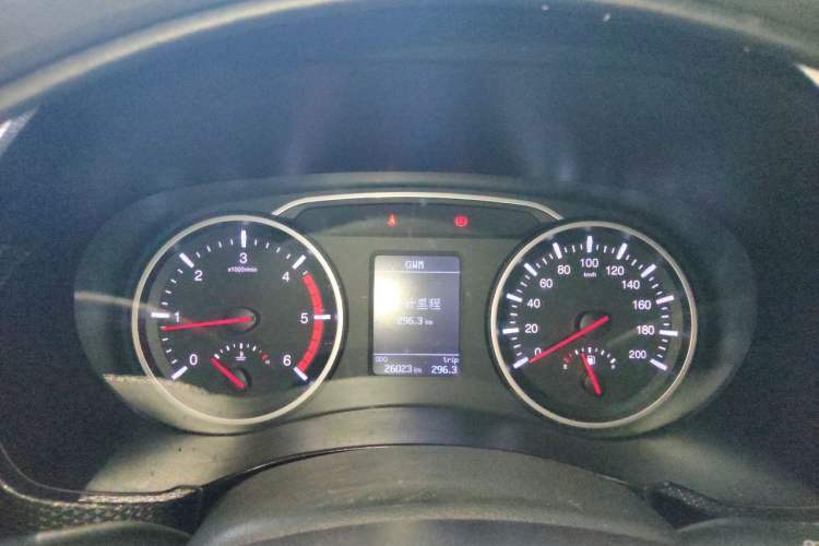 Used Great Wall Wingle 5 2021 2.0T Diesel Two-Wheel Drive Elite Version Big Double Cab China VI Standard GW4D20M Instrument Cluster