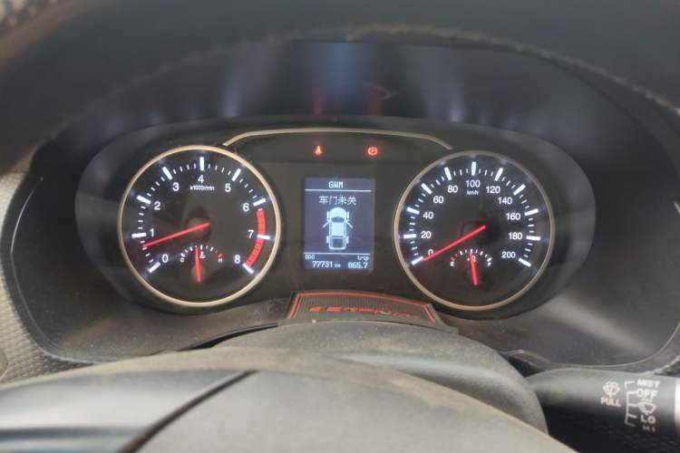 Used Great Wall Wingle 5 2021 2.4L Gasoline Two-Wheel-Drive Progressive Version Big Double Cab China VI Emission Standard 4K22D4M Instrument Cluster
