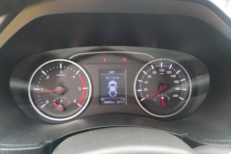 Used Great Wall Wingle 5 2021 2.0T Diesel Two-Wheel Drive Elite Version Big Double Cab China VI Standard GW4D20M Instrument Cluster