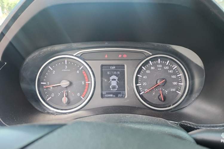 Used Great Wall Wingle 5 2021 2.0T Diesel Two-Wheel Drive Ultra-Value Big Double-Cab China VI GW4D20M Instrument Cluster