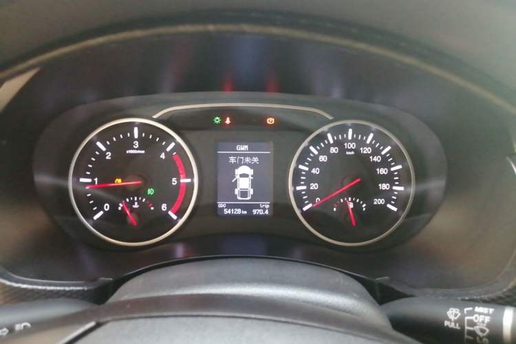 Used Great Wall Wingle 5 2021 2.0T Diesel Two-Wheel Drive Elite Version Big Double Cab China VI Standard GW4D20M Instrument Cluster
