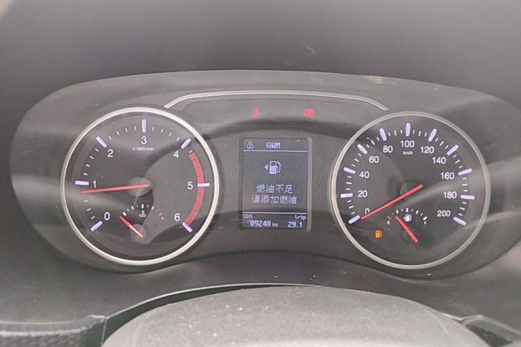 Used Great Wall Wingle 5 2021 2.0T Diesel Two-Wheel Drive Ultra-Value Big Double-Cab China VI GW4D20M Instrument Cluster