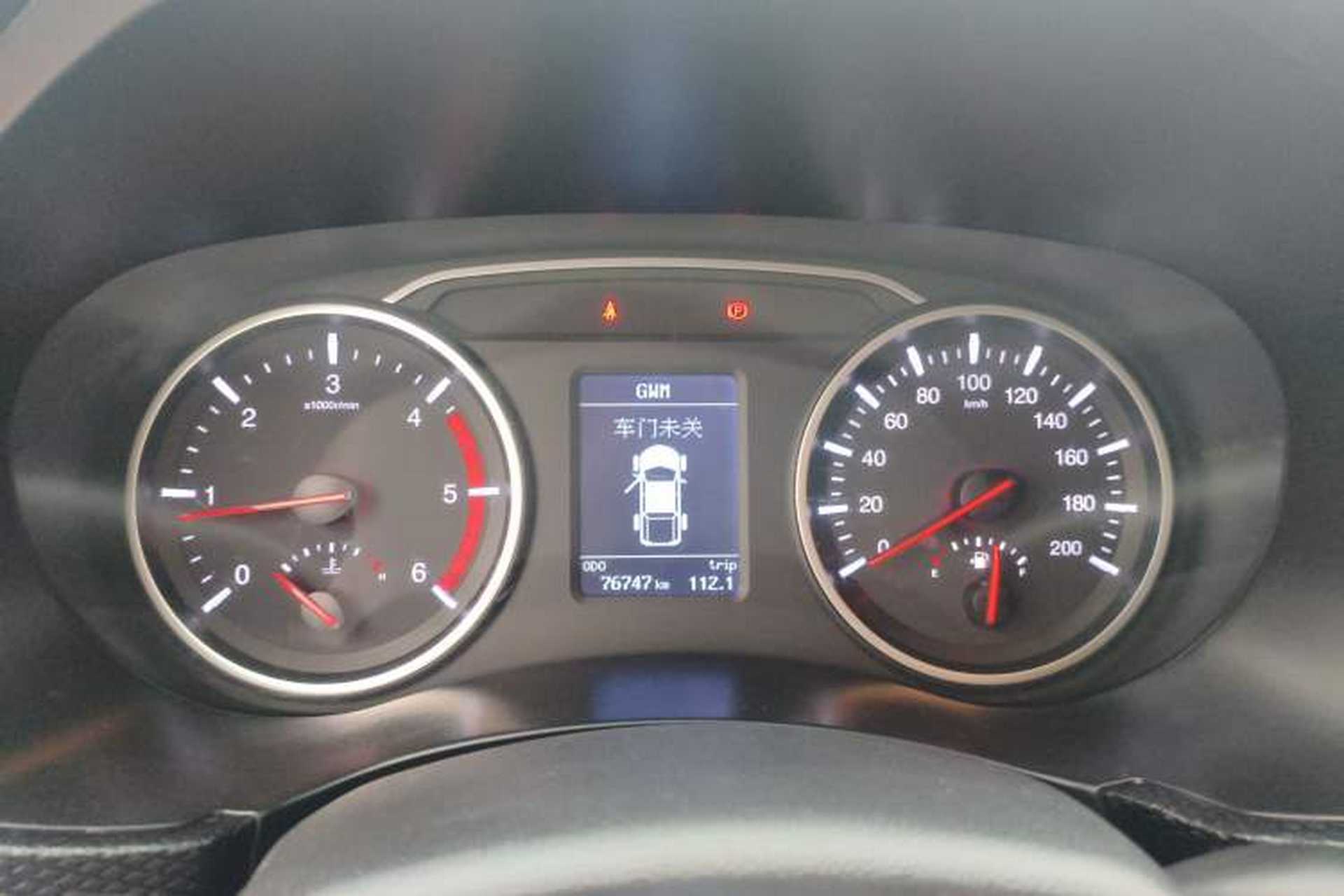 Used Great Wall Wingle 5 2021 2.0T Diesel Two-Wheel Drive Ultra-Value Big Double-Cab China VI GW4D20M Instrument Cluster